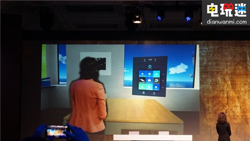 WinHEC 2016微软现场演示Win10 VR：系统界面类似Hololens Hololens Win10 VR WinHEC VR及其它  第4张