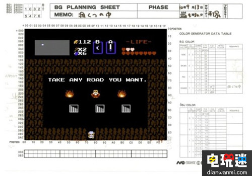 任天堂公布《塞尔达传说》初代设计稿 神作是怎样炼成的 神作 初代设计 塞尔达传说 任天堂 任天堂SWITCH  第7张