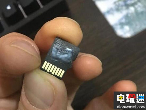 Switch火爆之下出现隐情：机身太热竟把SD卡给烧融化了 主机过热 Switch 任天堂SWITCH  第1张