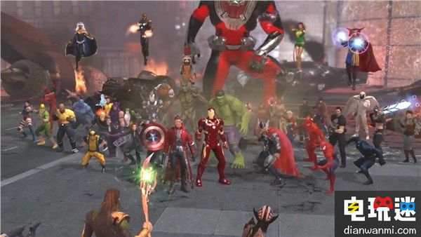 超级英雄大集结！《漫威英雄：欧米茄》预告公布   欧米茄 超级英雄游戏 金刚狼 钢铁侠 美国队长 漫威 电玩迷资讯  第1张