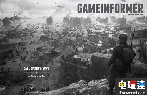 超壮观！ 《使命召唤14》新杂志封面：48人抢滩登陆！ Beta测试 二战 使命召唤14 电玩迷资讯  第1张