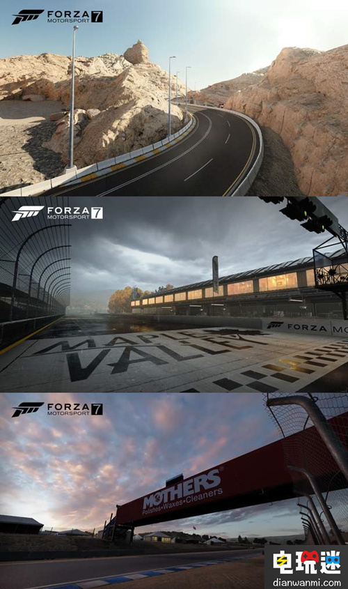 《极限竞速7》全部32条赛道公布 将呈现真实的天空效果 微软 极限竞速7 微软XBOX  第2张