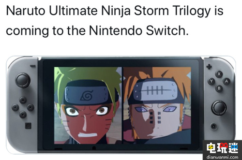 火影迷的福利——《火影忍者究极忍者风暴三部曲》将登陆任天堂Switch Switch 火影忍者 任天堂 任天堂SWITCH  第1张