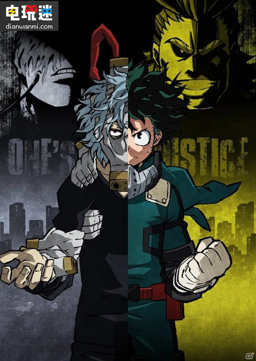 《我的英雄学园 一人的正义》将于8月23日发售 NS PS4 我的英雄学园 电玩迷资讯  第1张