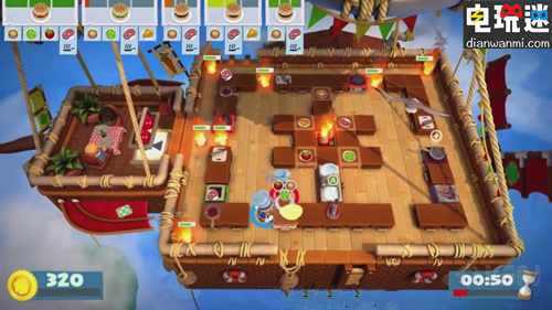 《胡闹厨房2》公开全新信息 加入在线模式 NS 胡闹厨房2 电玩迷资讯  第2张