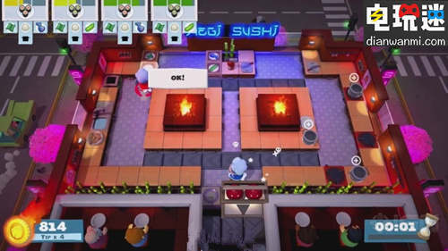 《胡闹厨房2》公开全新信息 加入在线模式 NS 胡闹厨房2 电玩迷资讯  第1张