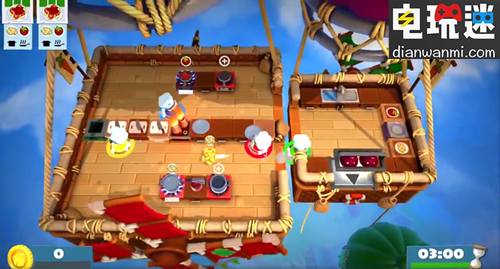 《胡闹厨房2》公开最新演示 增加“飞盘子”机制 XBOXONE PS4 NS 胡闹厨房2 电玩迷资讯  第1张