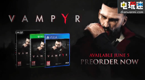 《Vampyr》确认将在NS平台发售 NS Vampyr 电玩迷资讯  第1张