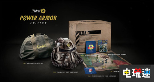 贝塞斯达宣布免费更换《辐射76》动力甲版旅行包 辐射76 电玩迷资讯  第2张