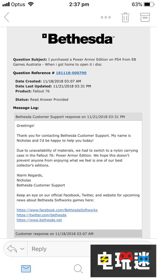 《辐射76》动力甲特别版玩家评价偷工减料 辐射76 电玩迷资讯  第3张