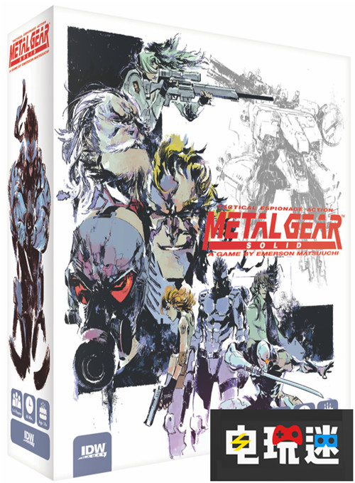 Konami计划推出《合金装备》桌游 IDW Konami 合金装备 电玩迷资讯  第1张