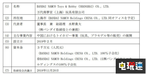 万代南梦宫宣布将开展在华街机业务 万代南梦宫 电玩迷资讯  第2张