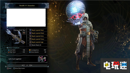 《怪物猎人：世界》新联动玩家将扮演传奇刺客 巴耶克 刺客信条2 刺客信条：起源 怪物猎人 怪物猎人：世界 电玩迷资讯  第4张