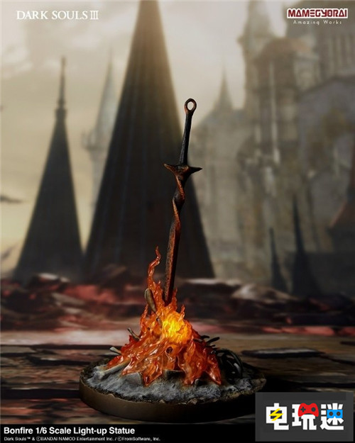 感受片刻安详 Gecco推出《黑暗之魂3》篝火雕像 洛斯里克 篝火 黑暗之魂3 电玩迷资讯  第1张