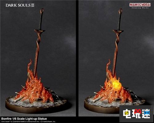 感受片刻安详 Gecco推出《黑暗之魂3》篝火雕像 洛斯里克 篝火 黑暗之魂3 电玩迷资讯  第3张