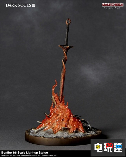 感受片刻安详 Gecco推出《黑暗之魂3》篝火雕像 洛斯里克 篝火 黑暗之魂3 电玩迷资讯  第5张