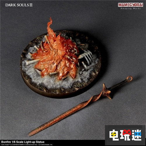 感受片刻安详 Gecco推出《黑暗之魂3》篝火雕像 洛斯里克 篝火 黑暗之魂3 电玩迷资讯  第4张