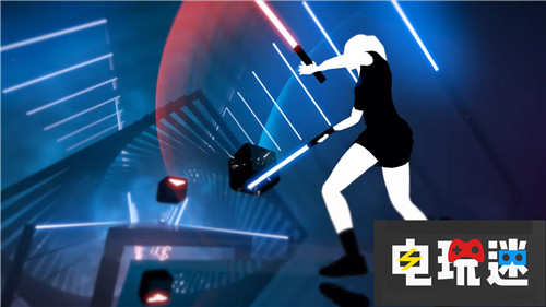 《节奏光剑》玩家超越人类极限速度SteamVR更新解决延迟 Steam VR 节奏光剑 SteamVR STEAM/Epic  第1张