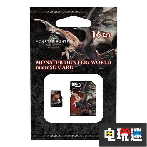 容量太小《怪物猎人》推出主题迷你SDHC卡 卡普空 CAPCOM SD卡 microSDHC卡 怪物猎人 电玩迷资讯  第3张