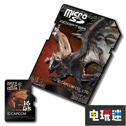 容量太小《怪物猎人》推出主题迷你SDHC卡 卡普空 CAPCOM SD卡 microSDHC卡 怪物猎人 电玩迷资讯  第2张