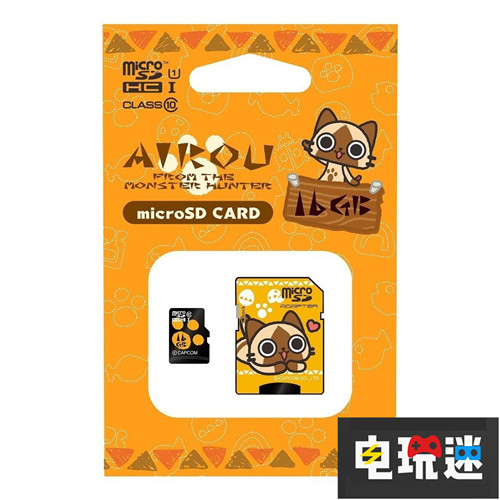 容量太小《怪物猎人》推出主题迷你SDHC卡 卡普空 CAPCOM SD卡 microSDHC卡 怪物猎人 电玩迷资讯  第7张