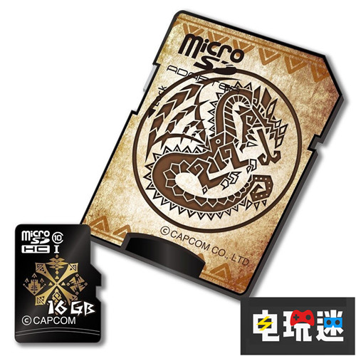 容量太小《怪物猎人》推出主题迷你SDHC卡 卡普空 CAPCOM SD卡 microSDHC卡 怪物猎人 电玩迷资讯  第4张