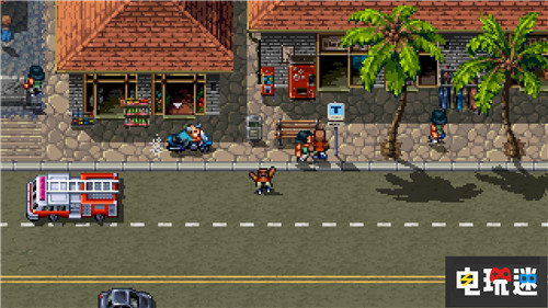 GTA风16位游戏《Shakedown：Hawaii》宣布Epic独占 Switch Xbox One PS4 Epic商店 PC Shakedown：Hawaii 电玩迷资讯  第3张
