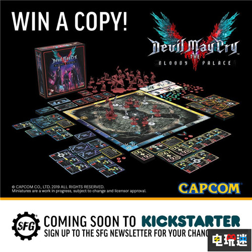 《鬼泣5》将推出桌游由《黑暗之魂》桌游开发商制作 Steamforged Games 桌游 黑暗之魂 鬼泣5 VR及其它  第2张