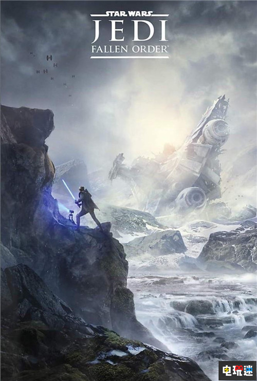 亚马逊泄露《星球大战绝地：堕落秩序》海报 巨大歼星舰瞩目 重生工作室 EA Apex英雄 泰坦陨落 星球大战绝地：堕落秩序 星球大战 电玩迷资讯  第1张