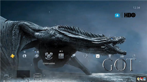 PSN美服免费推出《权力的游戏》与《战神》PS4动态主题 索尼 美服 战神 权力的游戏 PS4 索尼PS  第2张