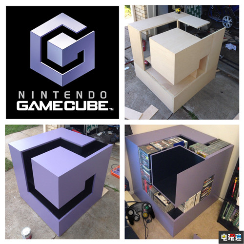 玩家自制神还原任天堂GameCube logo储存架 GameCube GCN NGC 任天堂 任天堂SWITCH  第4张
