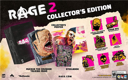 贝塞斯达临发售称《狂怒2》联动《毁灭战士4》武器为豪华版特典 DOOM4 毁灭战士4 Rage2 狂怒2 Bethesda 贝塞斯达 电玩迷资讯  第3张