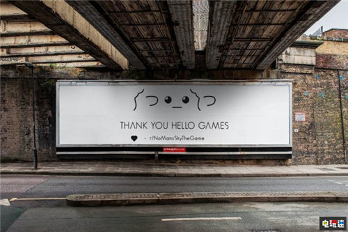 玩家众筹购买广告牌感谢《无人深空》开发商的坚持 Hello Games XboxOne Steam PS4 无人深空 电玩迷资讯  第4张