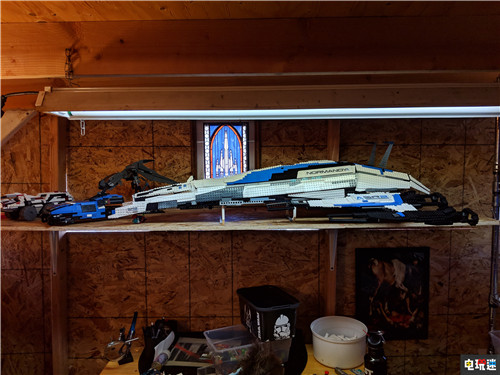 《质量效应》粉丝制作乐高版诺曼底号 细节满满 LEGO 乐高 质量效应2 质量效应 电玩迷资讯  第1张