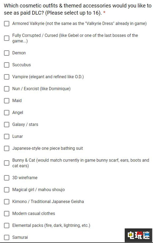 《赤痕：夜之仪式》展开玩家调查计划推出付费DLC PS4 XboxOne Switch PC 血污：夜之仪式 赤痕：夜之仪式 电玩迷资讯  第4张