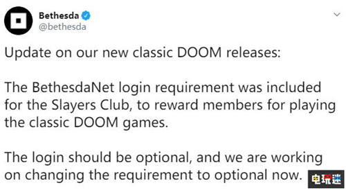 贝塞斯达称将更改《毁灭战士》三部经典作品在线验证 Switch Xbox One PS4 DOOM 毁灭战士 贝塞斯达 Bethesda 电玩迷资讯  第3张