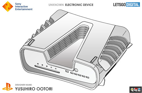 索尼申请新专利V字造型或为PS5开发机 PS5 PlayStation PS4 索尼 索尼PS  第1张