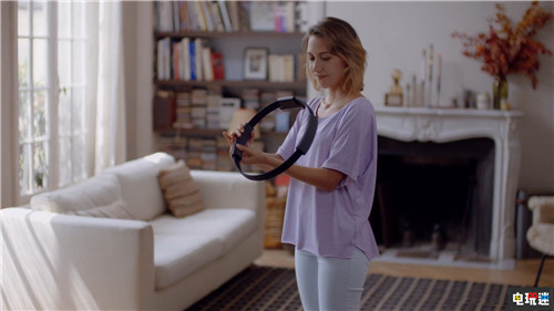 任天堂公开Switch新普拉提环健身外设 Joy Con 普拉提环 任天堂 Switch 任天堂SWITCH  第1张