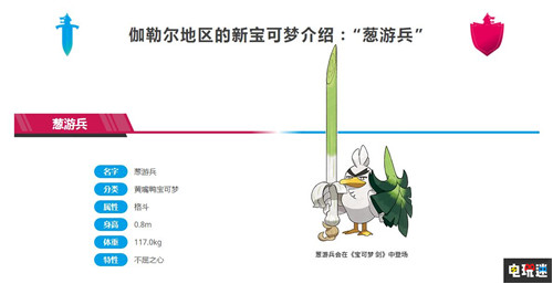 听着很香 《宝可梦：剑盾》新宝可梦“葱游兵”登场 GameFreak 任天堂 Switch 大葱鸭 葱游兵 宝可梦：剑 精灵宝可梦 宝可梦：剑盾 任天堂SWITCH  第1张