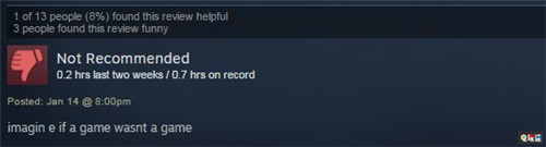 屏蔽水军 Steam更新实验室评论系统增加游戏时长选项 Steam PC STEAM/Epic  第2张