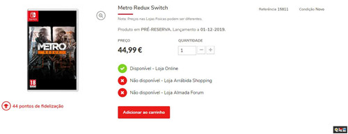 欧洲零售商泄露《地铁：归来》疑似将登陆Switch平台 4A Games Switch 地铁：最后曙光 地铁2033 地铁：回归 任天堂SWITCH  第2张