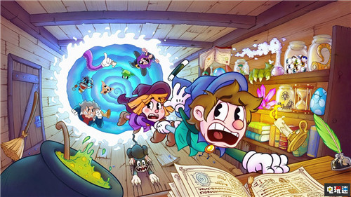 抄袭还是致敬《茶杯头》?众筹游戏《魔法传送门》引玩家争议 Switch PC 茶杯头 魔法传送门 电玩迷资讯  第1张