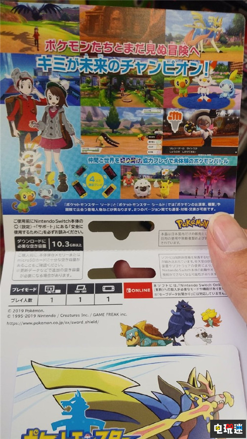 《宝可梦：剑盾》容量曝光超《宝可梦Lets GO》1.5倍 Switch GameFreak Pokemon 宝可梦：剑盾 精灵宝可梦 任天堂SWITCH  第2张