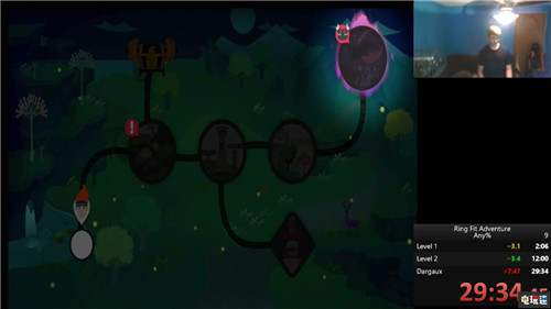 国外玩家《健身环大冒险》30分钟内速通 累瘫在沙发 Switch 任天堂 健身环大冒险 任天堂SWITCH  第1张