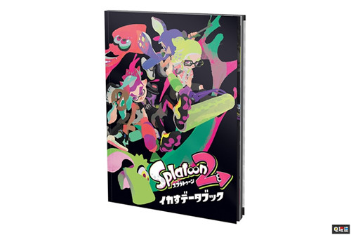 日本任天堂推出《喷射战士2》游戏数据设定集同款版 Switch 任天堂 喷射战士2 任天堂SWITCH  第1张