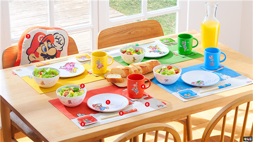 任天堂东京旗舰店将推出马里奥主题家庭餐具 Nintendo Tokyo 超级马里奥 任天堂 任天堂SWITCH  第3张