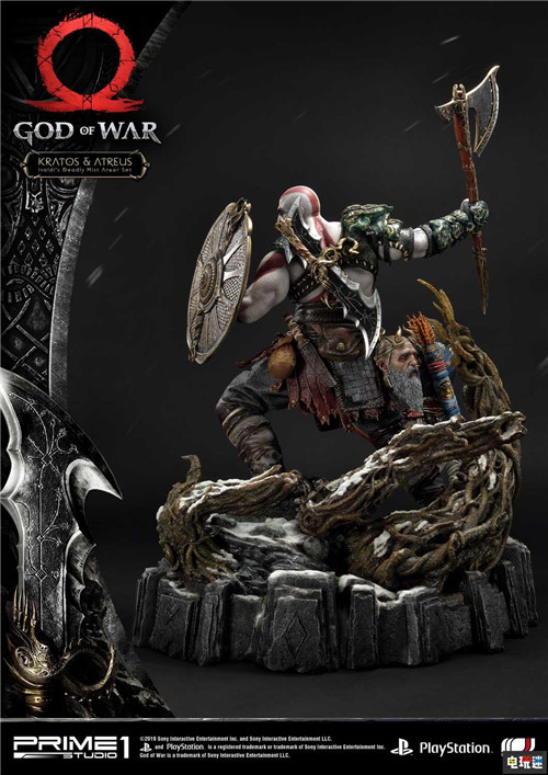 P1S推出《战神》奎托斯与阿特柔斯1:4雕像 P1S 战神4 阿特柔斯 奎托斯 PS4 战神 电玩迷资讯  第7张