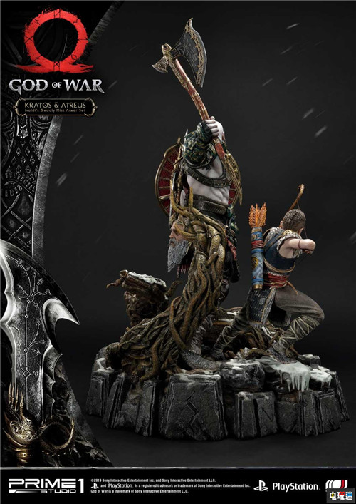 P1S推出《战神》奎托斯与阿特柔斯1:4雕像 P1S 战神4 阿特柔斯 奎托斯 PS4 战神 电玩迷资讯  第5张
