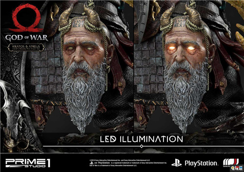 P1S推出《战神》奎托斯与阿特柔斯1:4雕像 P1S 战神4 阿特柔斯 奎托斯 PS4 战神 电玩迷资讯  第11张