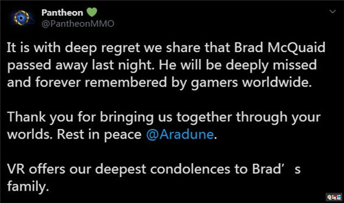 讣告：《无尽的任务》设计师布拉德·麦奎德离世 享年51岁 布拉德·麦奎德 MMORPG EQ 无尽的任务 电玩迷资讯  第3张